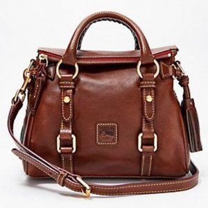 Dooney & Bourke Brown Florentine Sachel.